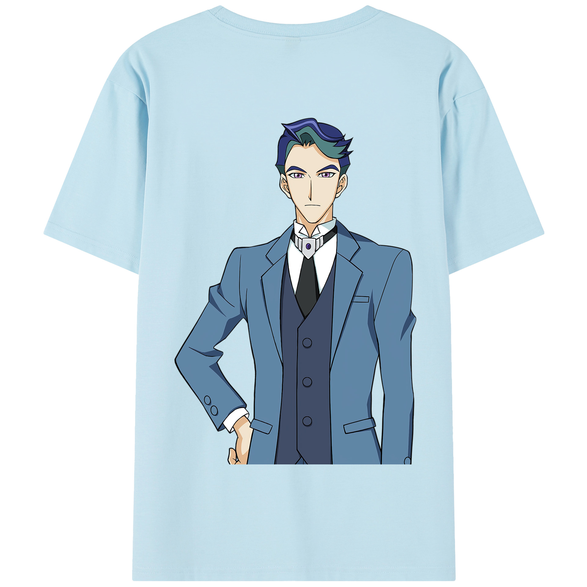 （画像用） 遊☆戯☆王 Yu-Gi-Oh! 綿100％半袖Tシャツ（背面プリント）